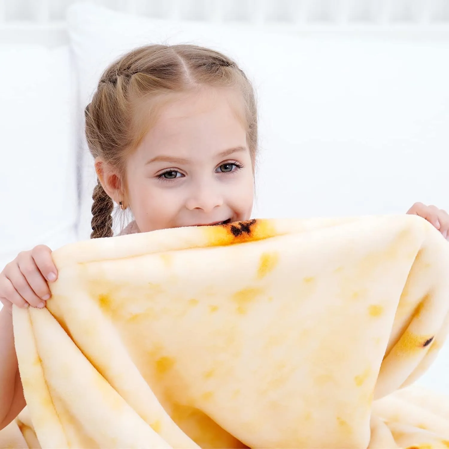 Giant Burrito Blanket – rolled up burrito style