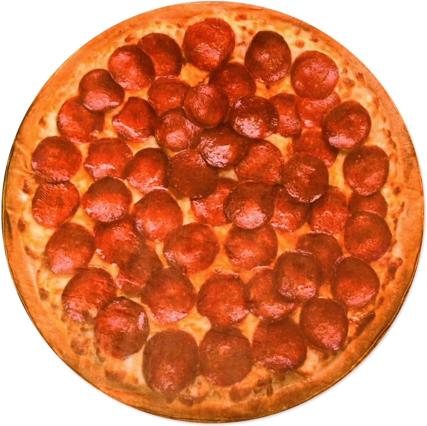 Giant Pizza Blanket | Fun & Cozy Flannel Throw for Pizza Lovers